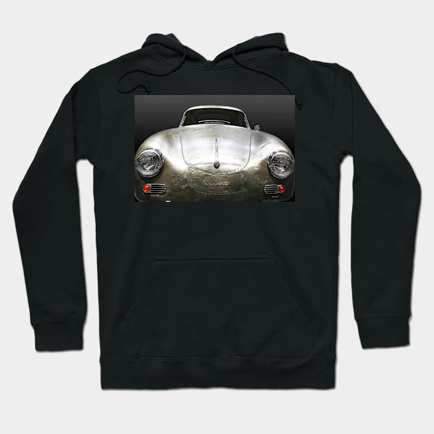 1951 Porsche 356 Pre A 1300 Coupe Hoodie by Kraaibeek